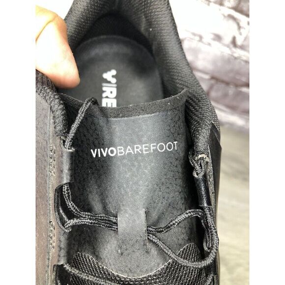 Vivobarefoot Primus Trail Firm Ground Black Mesh Running Shoes Men Sz 47EU/13.5M - Picture 14 of 16